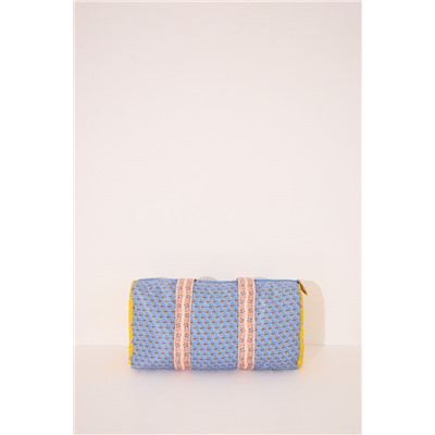 Bolso grande acolchado multicolor Smiley