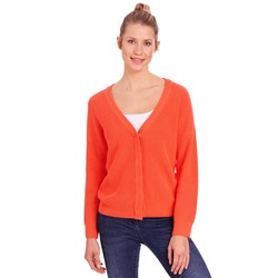 Damen Strickjacke mit Druckknöpfen