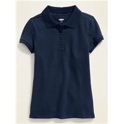 Uniform Pique Polo for Girls