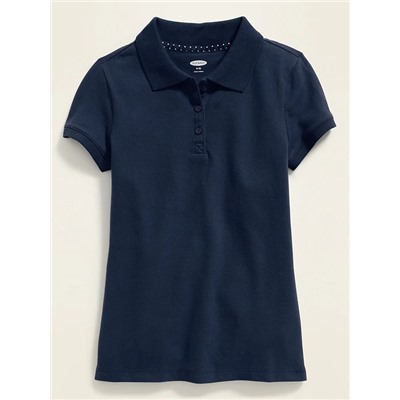 Uniform Pique Polo for Girls