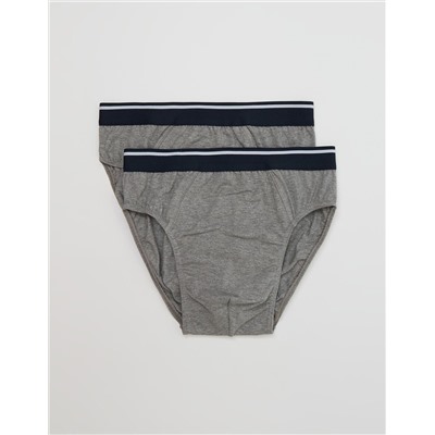 Pack 2 Calzoncillos 'Stretch', Hombre, Gris