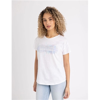 NEW YORK WATER COLOR GRAPHIC T-SHIRT