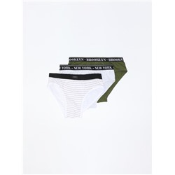 PACK OF 3 BRIEFS
