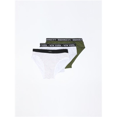 PACK OF 3 BRIEFS