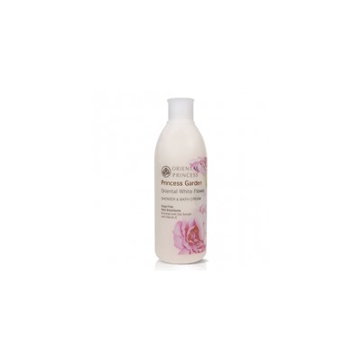 Увлажняющее средство для ванны и душа "Oriental White Flower" Oriental Princess 250 мл /Oriental Princess Princess Garden Oriental White Flower Bath Shower Cream 250ml