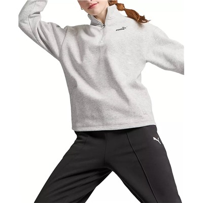 Puma Women's Essential+ Half-Zip Fleece Sweatshirt
