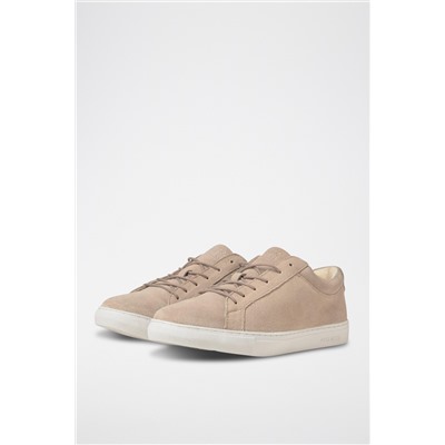 Zapatillas de nobuk Beige