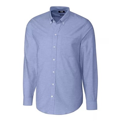 Cutter & Buck Men's Big & Tall Long Sleeves Stretch Oxford Shirt