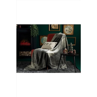 English Home Argyle Akrilik Tv Battaniyesi 130x170 Cm Gri 10034273
