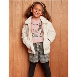 Mädchen Jacke - Teddyfell