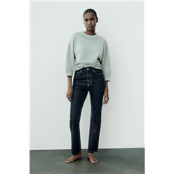 HIGH-RISE STOVE PIPE TRF JEANS