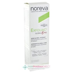 Noreva Exfoliac Global 6+ PRO Soin Global Intensif Peaux à Imperfections 30ml