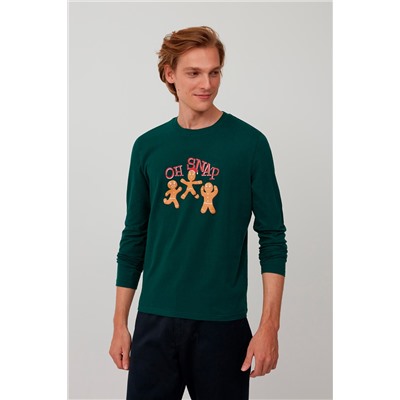 Camiseta Verde oscuro