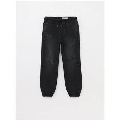 Ripped comfort fit jogger jeans