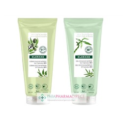 Klorane Cupuaçu Crème Douche Nutritive Lait d'Amandier + Gel Douche Nutritif Sève de Bambou 2x200mlLot  × 2