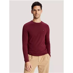 TOMMY HILFIGER SLIM FIT STRETCH LONG-SLEEVE T-SHIRT