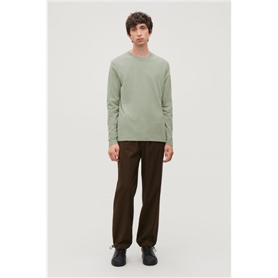 LONG-SLEEVED COTTON T-SHIRT