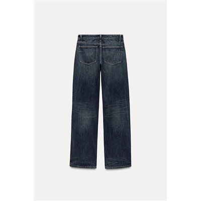 TRF WIDE-LEG LOW-RISE JEANS