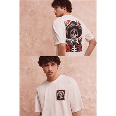 Camiseta Skull Mex Hat