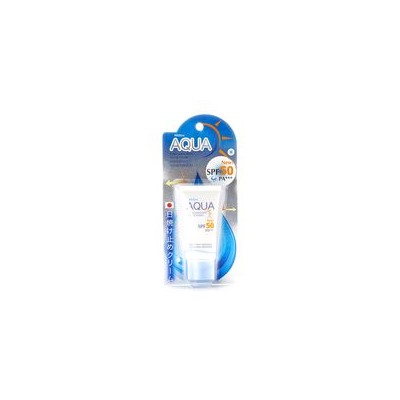 Солнцезащитный увлажняющий легкий крем-база под макияж для лица SPF 50 PA+++ от Mistine 20 гр / Mistine Aqua Base Sunscreen Facial Cream SPF 50 PA+++ 20 g