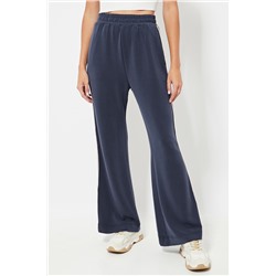 Pantalón flare relaxed fit - Azul marino