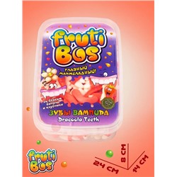 Жев. мармелад Frutibos 300 г "Зубы Вампира" со вкусом  клубники 1/12, шт