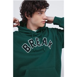 Sudadera capucha break