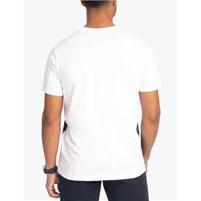 COLOR BLOCK YARN DYE STRIPE T-SHIRT