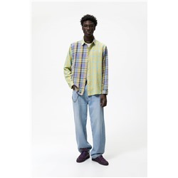 CONTRAST CHECKED SHIRT
