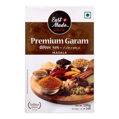 EASTMADE SPICES Premium garam masala powder Приправа гарам масала, молотая 100г