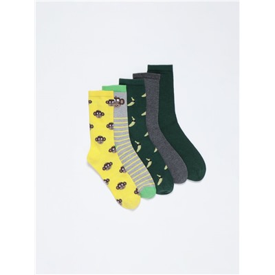 5-pack of monkey socks