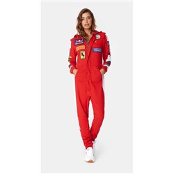 FORMULA ONEPIECE JUMPSUIT RED
