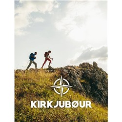 KIRKJUBØUR® "Climb" Outdoor Wandersocken 4 Paar blau