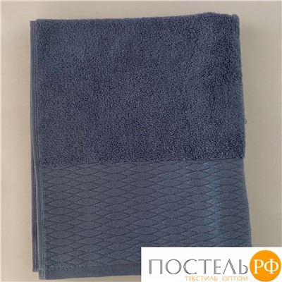 Полотенце махровое Luna синий 70x135