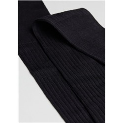 Lange gerippte Herrensocken mit Fil d‘Ecosse