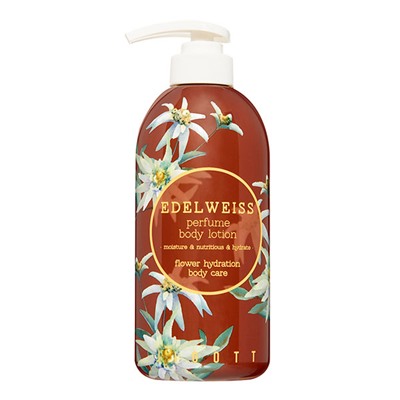 JIGOTT Edelweiss Perfume Body Lotion Парфюмированный лосьон для тела с экстрактом эдельвейса 500мл