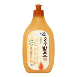 LION CHARMGREEN Pure Fermentation 480ml Средство для мытья посуды, овощей и фруктов 5 злаков 480мл