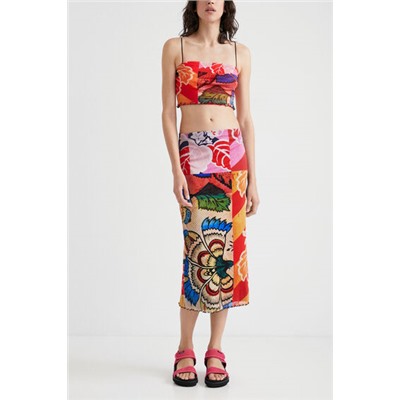 Falda midi M. Christian Lacroix