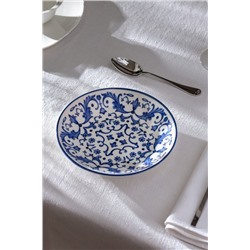 Reve Bleu Serenity Yemek Tabağı - 20 cm - Mavi/Beyaz