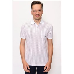 U.S. Polo Assn. Polo Yaka Geometrik Desenli Cepli T-shirt G081GL011.000.1358126