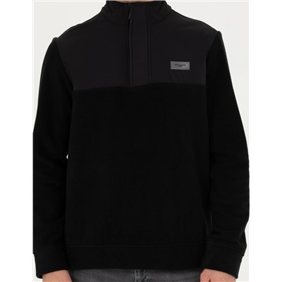 Siyah Regular Fit Sweatshirt