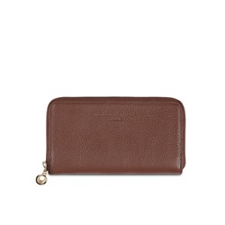 Cartera de piel Pely Marrón