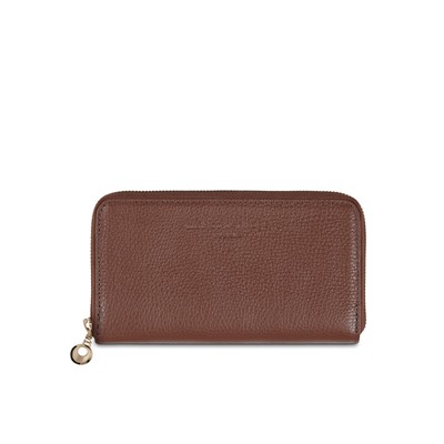 Cartera de piel Pely Marrón
