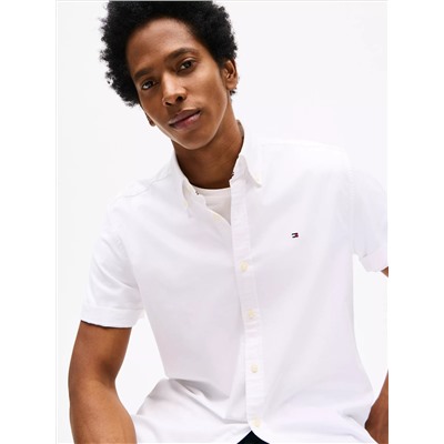 Regular Fit Stretch Oxford Shirt