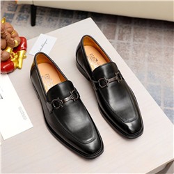 Мужские классические туфли Salvatore Ferragam*o 👞   Реплика 1:1