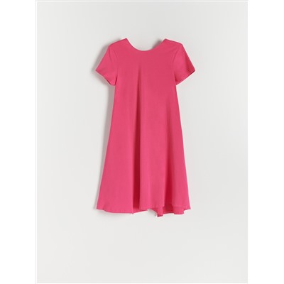 Asymmetric midi dress