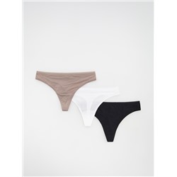 Tangas, 3er-Pack