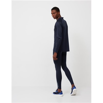 Reflective Sports Leggings, Men, Dark Blue