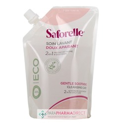 Saforelle Soin Lavant Doux Eco-Recharge 400ml