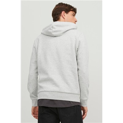 Sudadera con capucha Crudo jaspeado